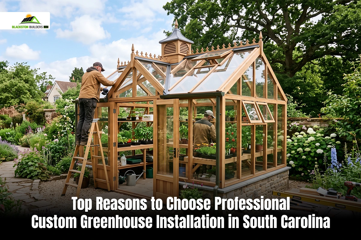 Professional Custom Greenhouse Installation